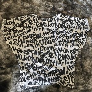 *Sold* Letters T-Shirt